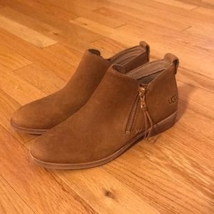 UGG suede booties
